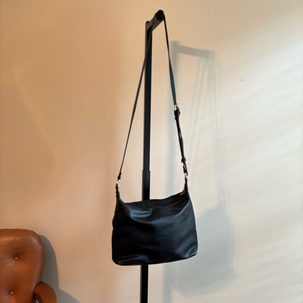 a new day Black Shoulder Bag with Gold Accents - Picture 3 of 8